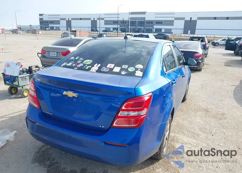 2018 Chevrolet Sonic Lt Auto from USA, damaged, VIN 1G1JD5SH8J4114940